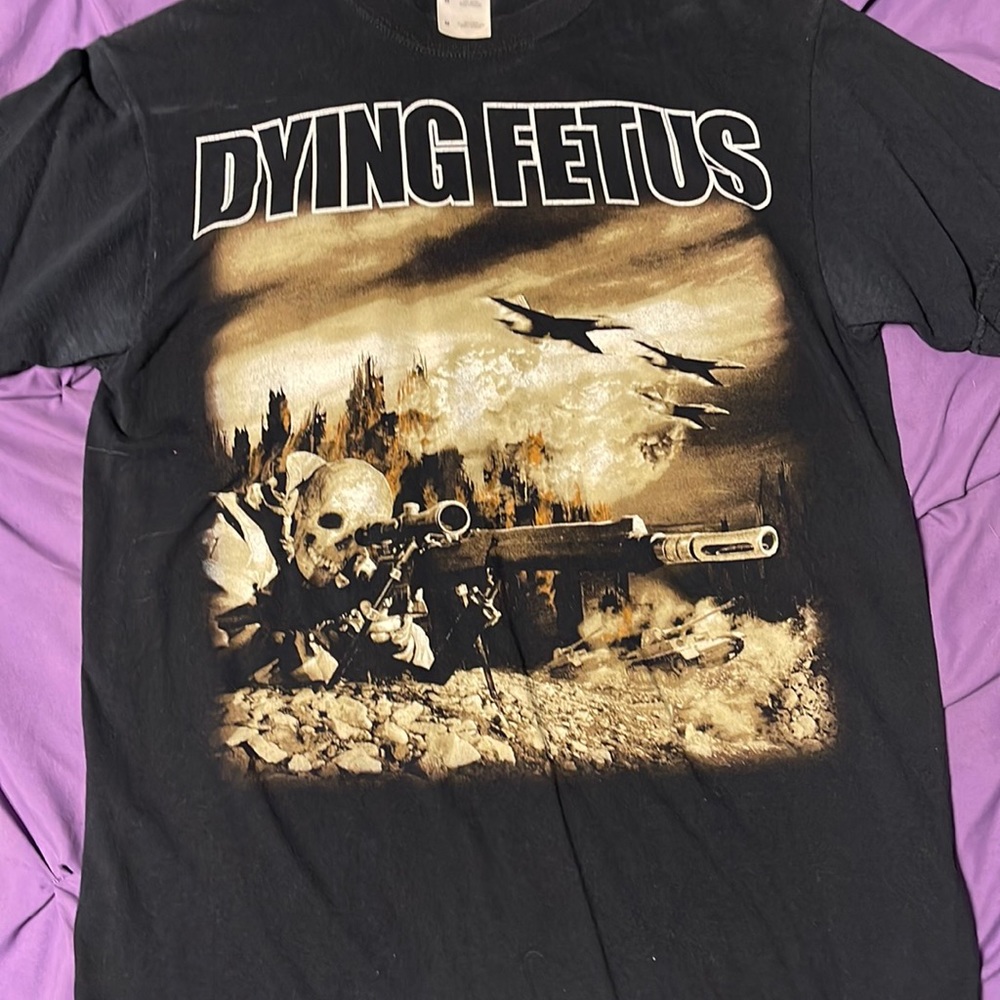 💜2/$20 Dying Fetus Metal Band Tee